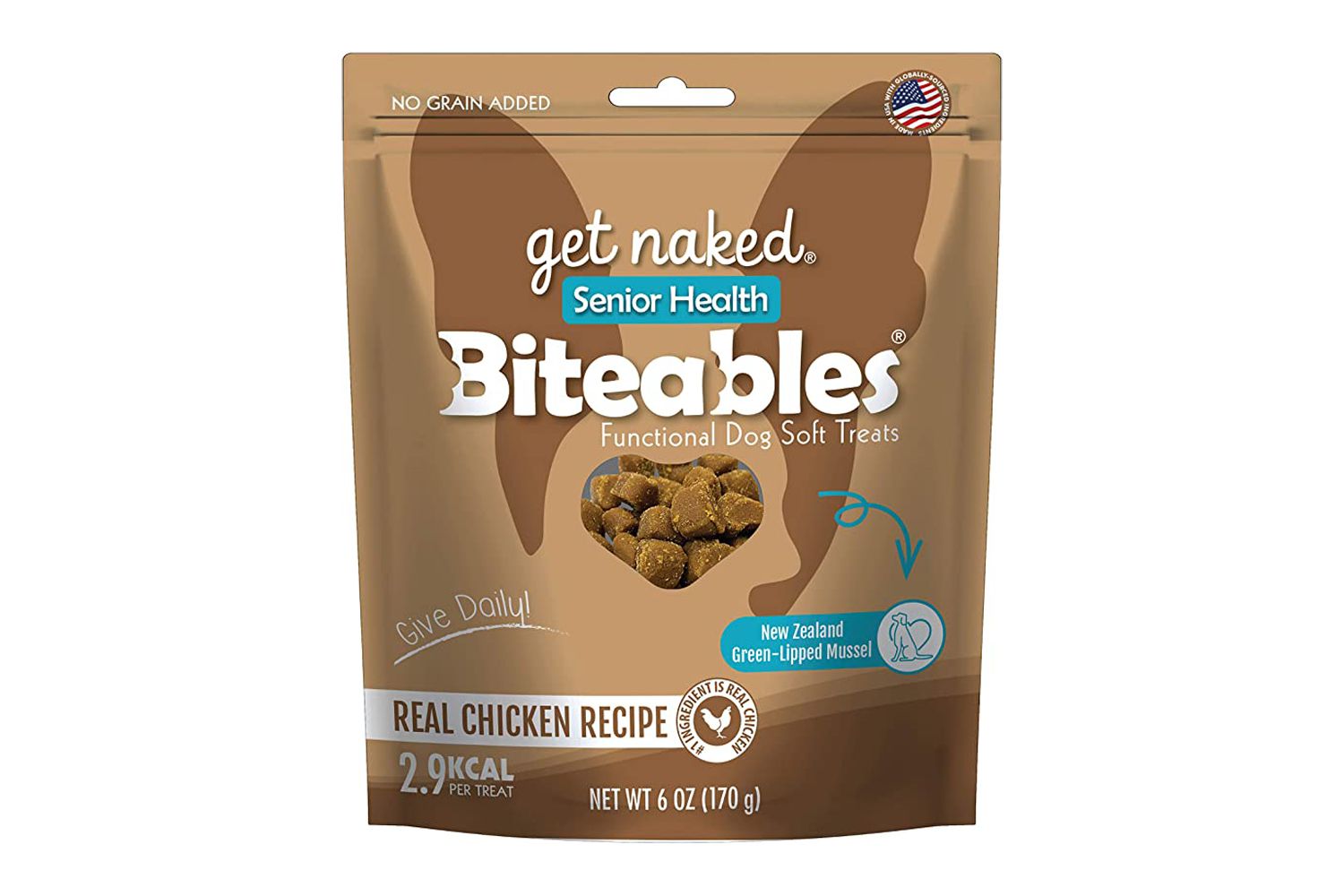Amazon Get Naked Senior Health Biteables Dog Treats