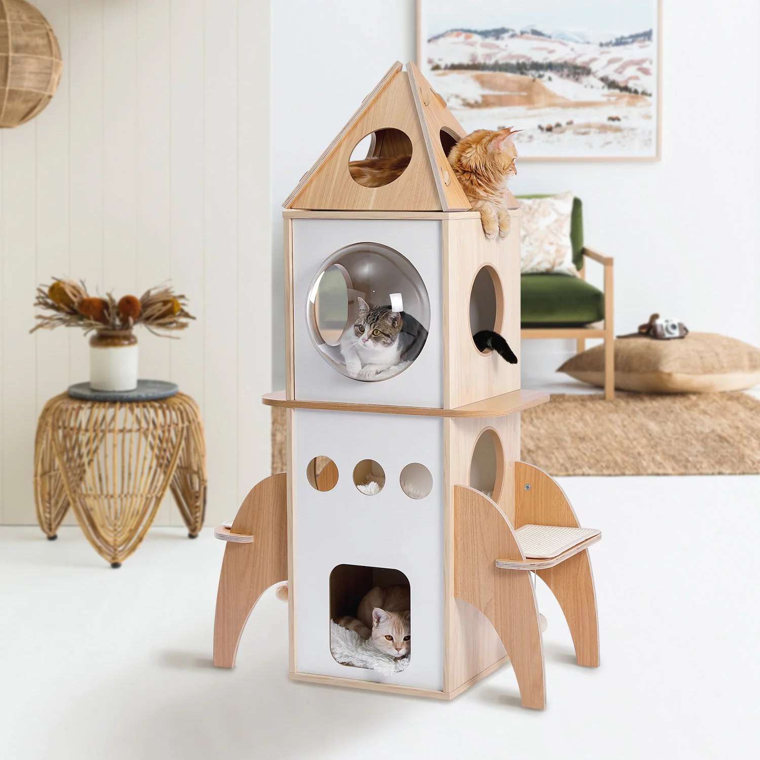 Rocket Cat Tree