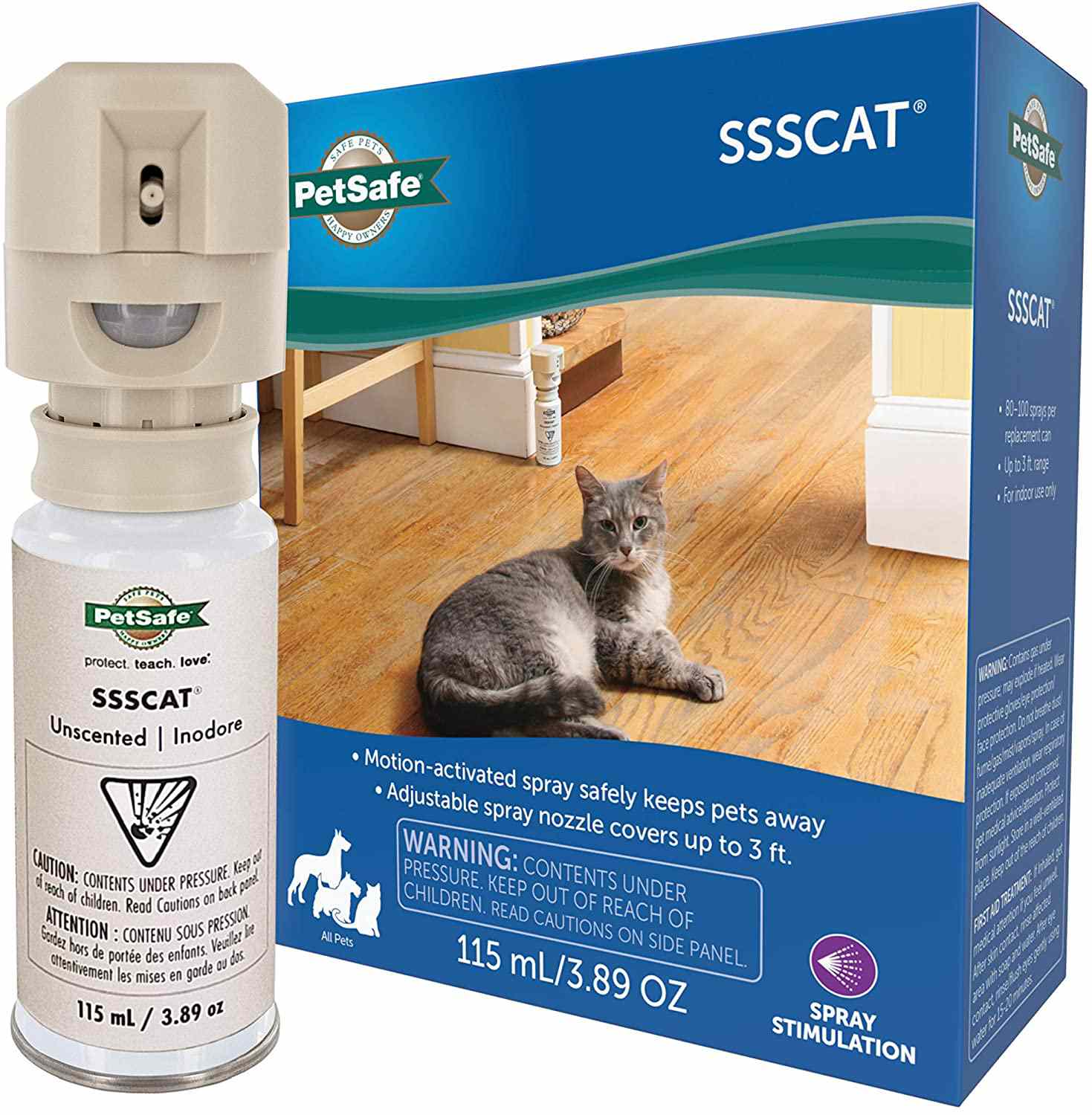PetSafe SSSCAT喷雾犬猫威慑＂width=