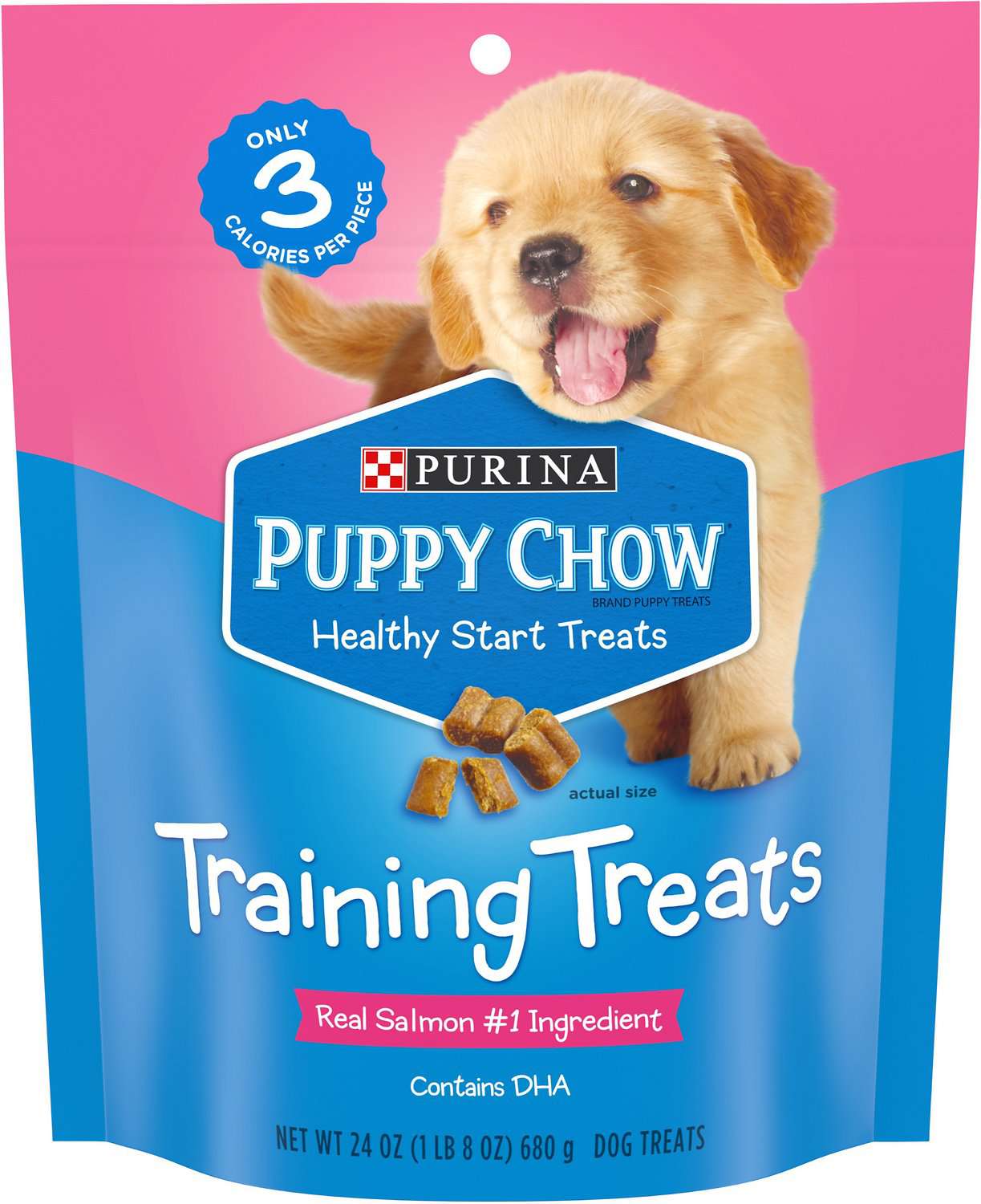 幼犬饮食健康开始三文鱼口味训练狗粮