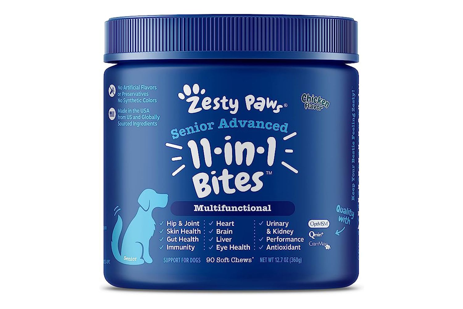 Zesty Paws Senior Advanced 11-in-1 Bites