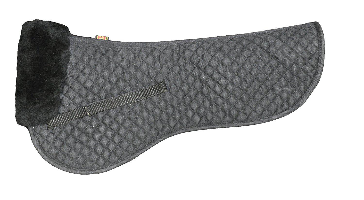 Half pad saddle pad