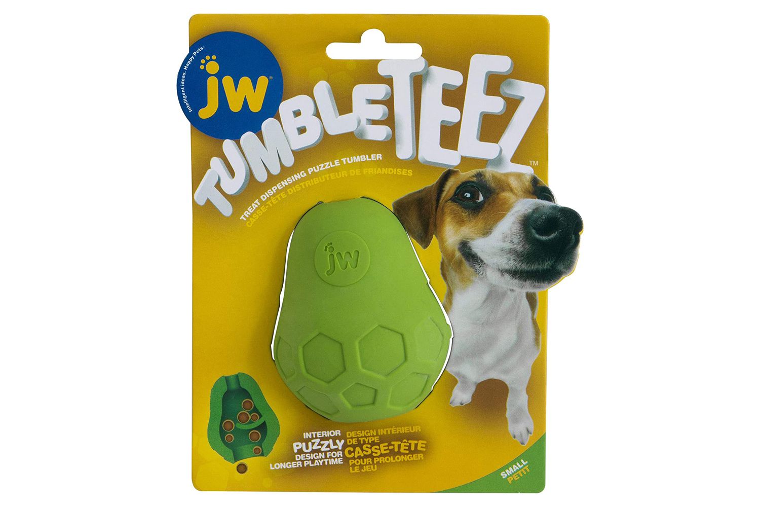 JW Tumble Teez Puzzler Treat Dispenser